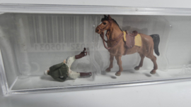 Preiser 1:87 H0 Jockey op paard ovp 10503