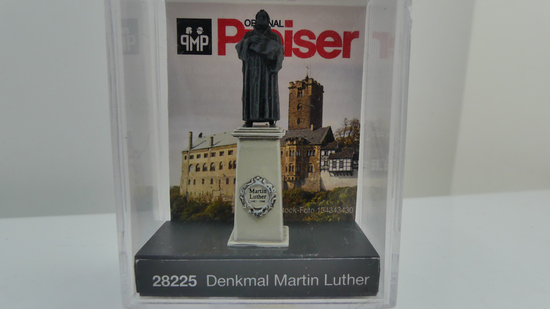 Preiser H0 1:87 standbeeld Martin Luther ovp 28225