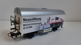 Märklin H0 goederenwagon reclame koel wagon Märklin Neueröffnung 20 10 2006 ovp 94295