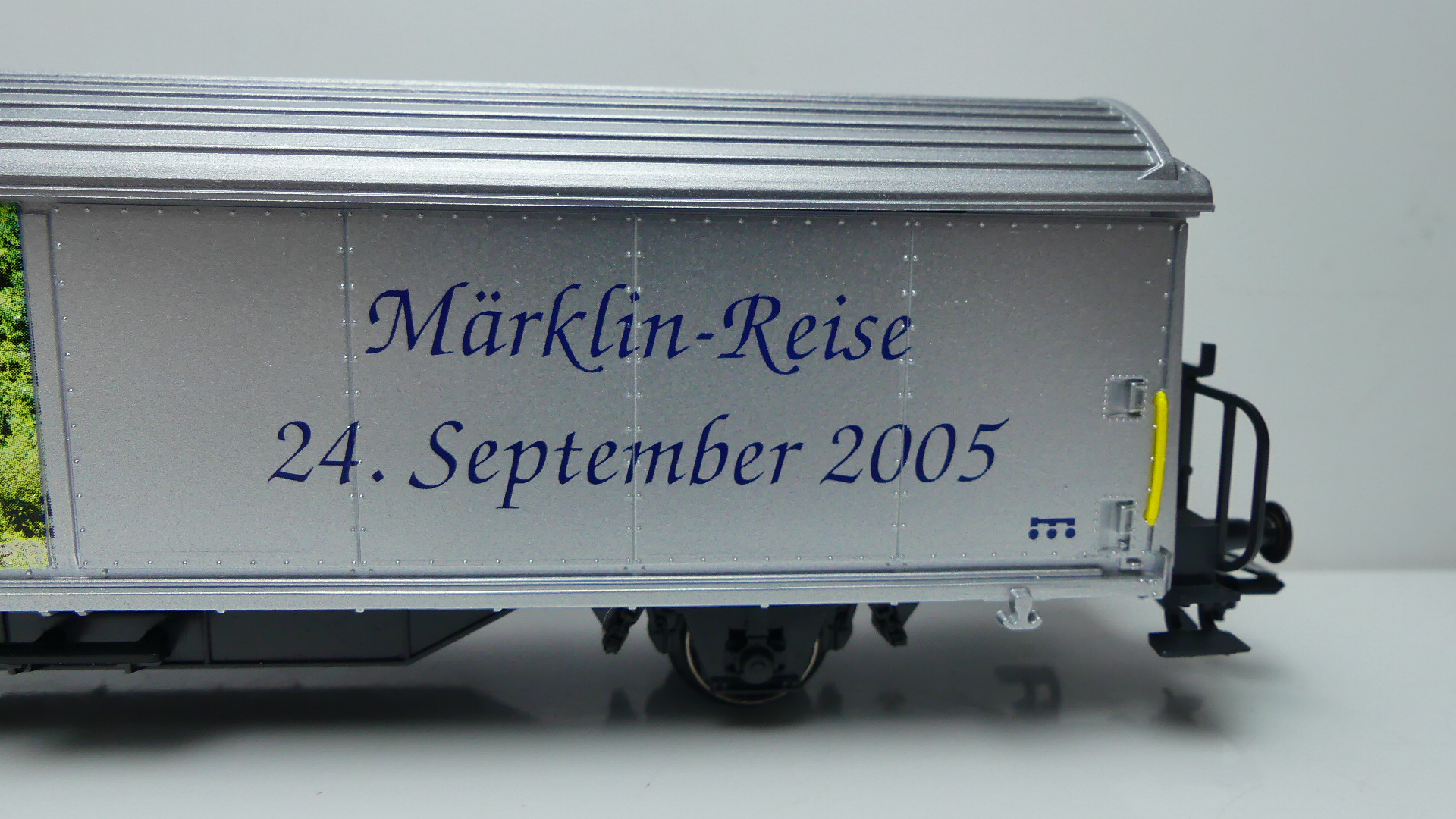 Märklin H0 goederenwagon Schiebewandwagen Märklin-Reise 2005  ovp