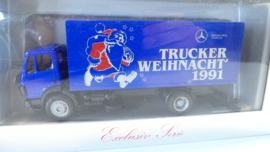 Herpa 1:87 H0 Exclusiv,  Mercedes Trucker Weihnacht 1991 ovp