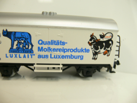 Marklin H0 gesloten goederenwagen LUXLAIT Qualitäts Molkereiprodukt CFL ovp 4415