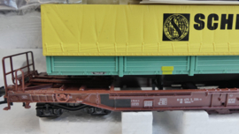 Roco H0  Hupack Trailer DB Taschenwagen Schenker Freiburg ovp 46356