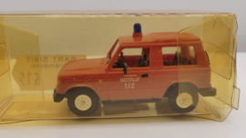 Rietze 1:87 H0 mitsubishi Pajero Feuerwehr Notruf 112