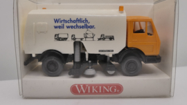 Wiking 1:87 H0 werkverkeer Mercedes veegwagen ovp 642 04 27