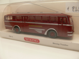 Wiking 1:87 H0 Büssing Trambus Bus Deutsche Bundesbahn ovp 0720 02