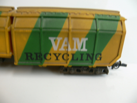 Roco H0 NS VAM goederenwagon Recycling, vervuild