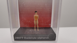 Preiser H0 vrouw in badpak staand ovp 28077
