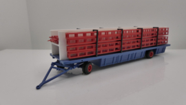 Preiser 1:87 H0  Circus Krone aanhanger met lading