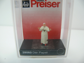 Preiser HO Paus Benedikt XVI ovp 28060 nieuw