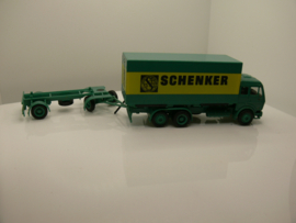 Herpa 1:87 H0 vrachtwagen Mercedes Schenker