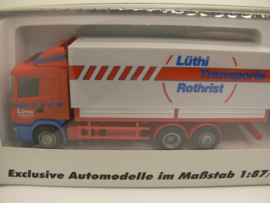 AWM 1:87 H0 Vrachtwagen Scania Lüthi Transporte Rothrist ovp 55075