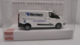 Busch 1:87 H0 Ford Transit Custom Hermes Versand  ovp 52410