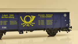 Märklin H0 Gesloten goederenwagon PMS 61-02 Bahnpost-Sonderwagen 1998 ovp 47368