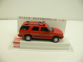 Busch 1:87 H0 Chevrolet Blazer US Fire Chief USA model  ovp 46406