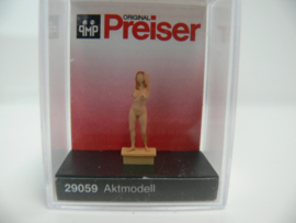 Preiser H0 naakt model vrouw ovp 29059