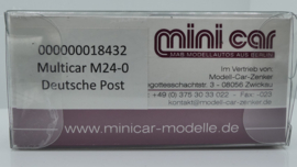Minicar 1:87 H0 Multicar M24-0 Deutsche post ovp 18432