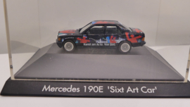 Herpa 1:87 H0  Mercedes Benz  190 E Sixt Art Czar ovp