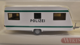 Wiking 1:87 H0 VW Caravelle Polizei met caravan ovp 104 16 35