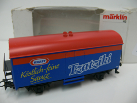 Märklin H0 goederenwagen opdruk Kraft Remoulade / Tzaziki  OVP 4415 / 96718