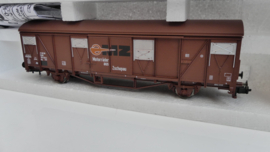 Roco H0  goederenwagon gesloten GBS MZ DR Motorräder aus Zschopau  ovp 46743
