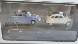Märklin H0 Autotransportwagen set met Citroën 2CV4 ovp 46408