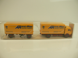 Wiking 1:87 vrachtwagen Mercedes Ernst Maier Ladenbau - Metalbau ovp 459/227