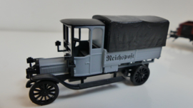 Märklin H0 Laagboordwagon met oldtimer DB ovp 84504