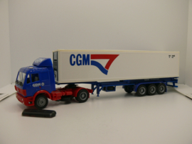 Herpa 1:87 H0 Mercedes Vrachtwagen GHD Transport met CGM Container trailer