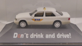 Herpa 1:87 H0  Mercedes Benz  TAXI Don´t drink and drive ovp
