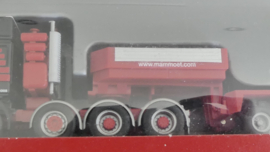 Herpa 1:87 H0  Man E 2000 MAMOET Zwaartransport met Buislading ovp 147330