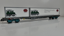 HAG H0 Goederenwagon SBB Flachwagen Sgss ovp  388 AC