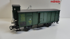 Märklin H0 1:87  gesloten goederenwagen met remmerhuis K.Bay.Sts.B OVP 4882