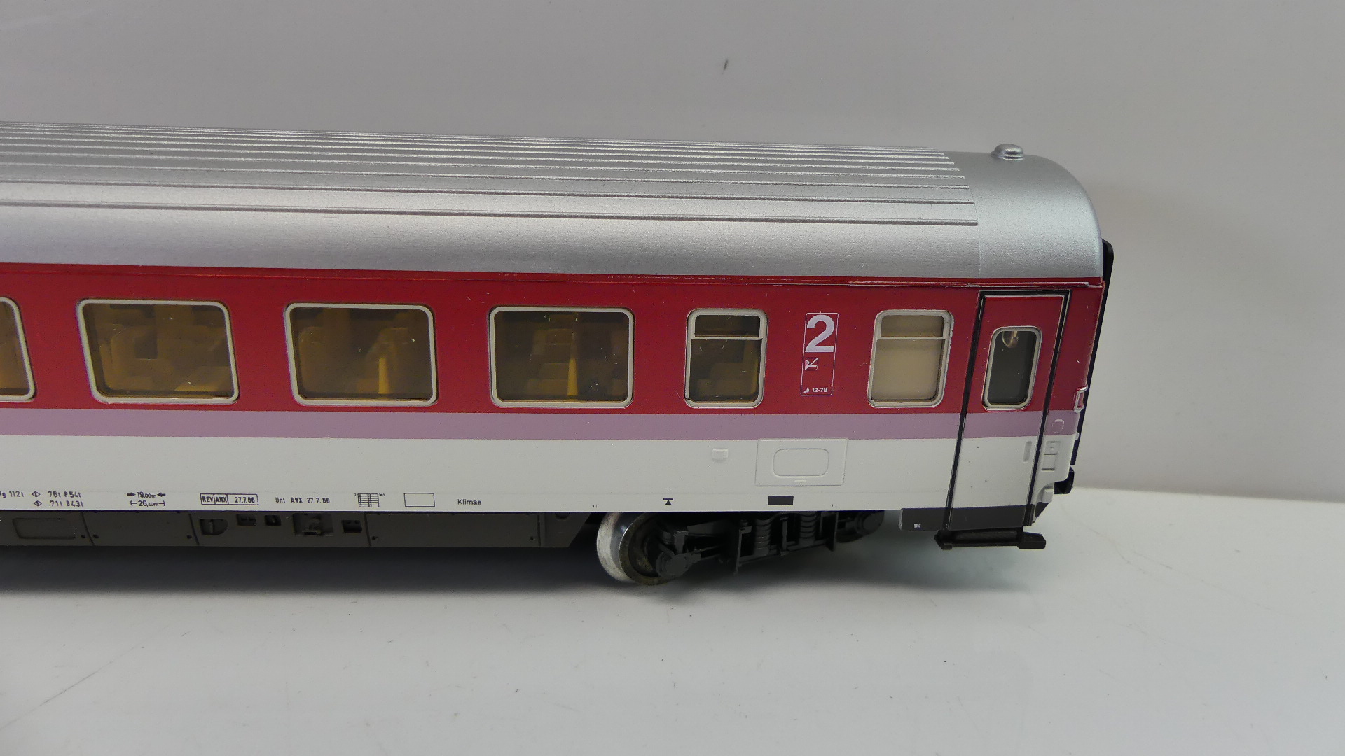 Märklin H0 Personenrijtuig 2e klasse DB ovp 4227