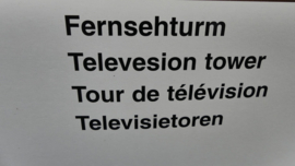 Faller 1:87 H0 bouwdoos Televisie toren Fernsehturm Berlin met functie OVP 130996