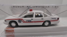 Busch 1:87 H0 Chevrolet Caprice Firechief ovp 47612