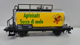 Märklin H0 Goederenwagon ketelwagen SBB CFF opdruk MOSTLI APFELSAFT SUCCI DI MELLE ovp  84441.4