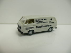 Wiking 1:87  H0 VW Bus Mobiltelefone München