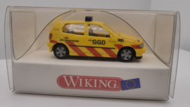 Wiking 1:87 H0 VW Polo Ambulance hulpverlening GGD OVP 07104