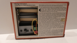 Busch 1:87 H0 digitale Quarz klok, ovp 5922