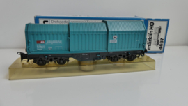 Märklin H0 Goederenwagon Coilwagen Telescoopwagen SBB CFF ovp 4687
