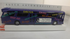 Busch USA Fishbowl Bus Information Campaign Bus Anti Drugs Ovp 44504