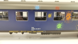 Märklin H0 Personenrijtuig DSB 2e klasse vuurwerk / firework afbeeldingen ovp 4269 AC