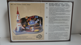 Bouwdoos H0: Faller kermis Carroussel Jupiter met motor OVP 319