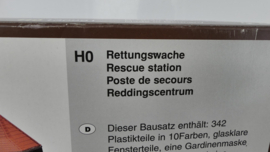 Faller H0 1:87 bouwdoos Reddingscentrum Hulpdienst gebouw ovp 130991