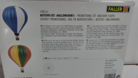 Faller  H0 1:87  Actie set Ballonvaart,  2x luchtballon ovp 190161