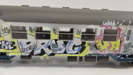 Märklin H0 Personenrijtuig stuurstand Silberling DB Graffiti Edition ovp 84257 AC