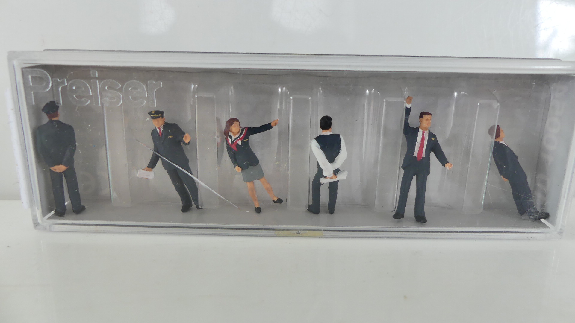 Preiser 1:87 H0 Amtrak Train Crew USA uitgave ovp 1010054