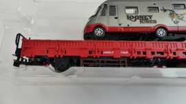 Marklin H0 goederenwagon jaarwagen kids club 2011 met Hymer Camper ovp 48611
