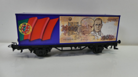 Märklin H0 goederenwagon Portugese bank uitgave europa Serie 1993